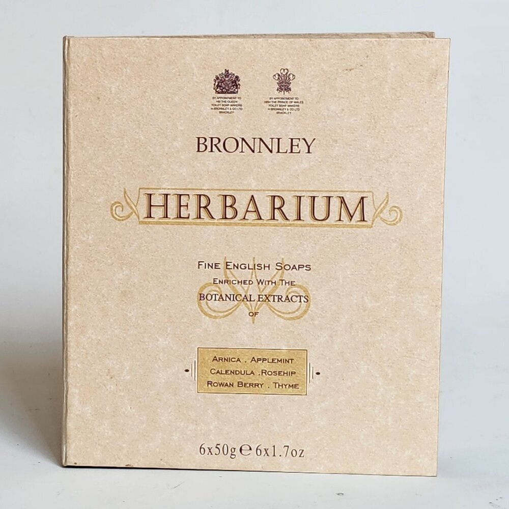 Bronnley Herbarium Guest Soaps 50g BNIP Sealed